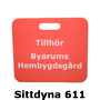 Sittdyna 611